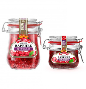 Варенье брусничное, бугель