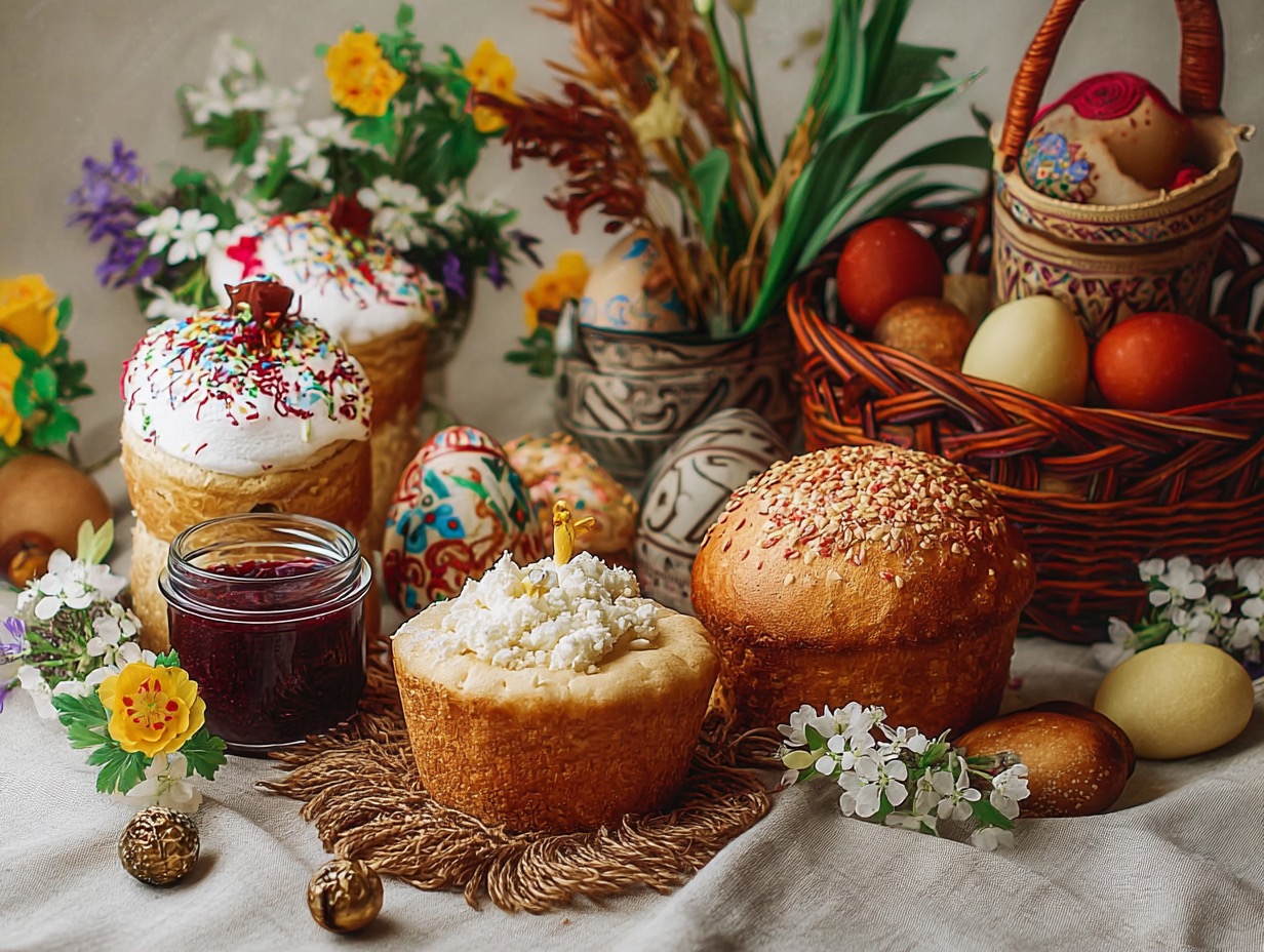 Пасхальные рецепты с джемами: 5 вкусных идей для праздничного стола