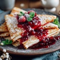 Идеи для завтрака: 5 вкусных рецептов блинов с джемами, фруктами и сиропами