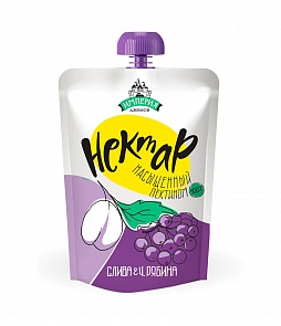 Нектар Слива с Черноплодной Рябиной