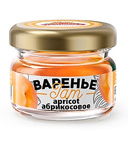 Варенье Абрикосовое, банка 30 гр